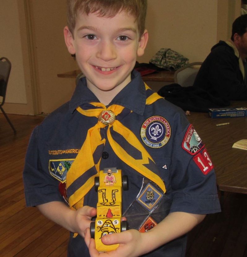 1 of the Runners-Up in the Pinewood Derby
