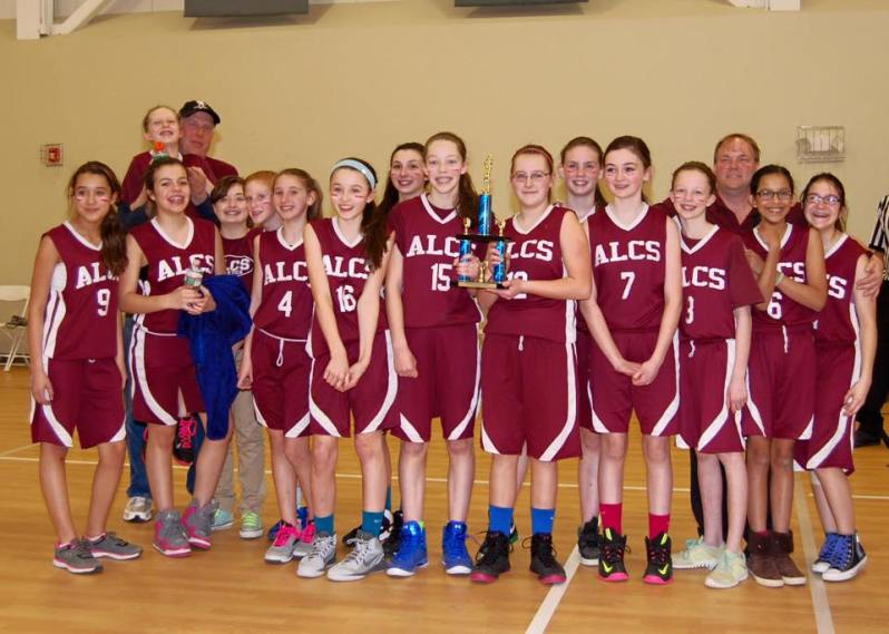 Abundant Life's Championship Girls Basketball Team