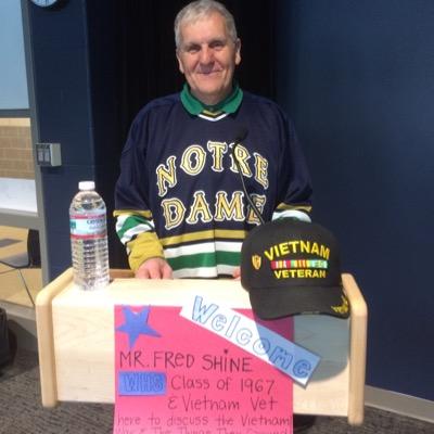 WHS Alum & Vietnam Vet Fred Shine