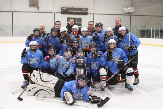 Wilmington Middle School Girls Hockey Team Are The Champs! (Photo from MSDHL website)