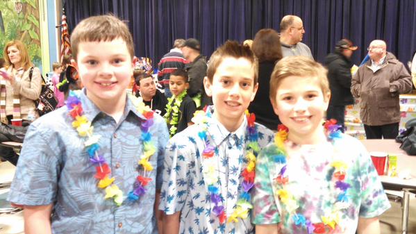 3 Boys Enjoying The 2015 Boys' Night Out At The North