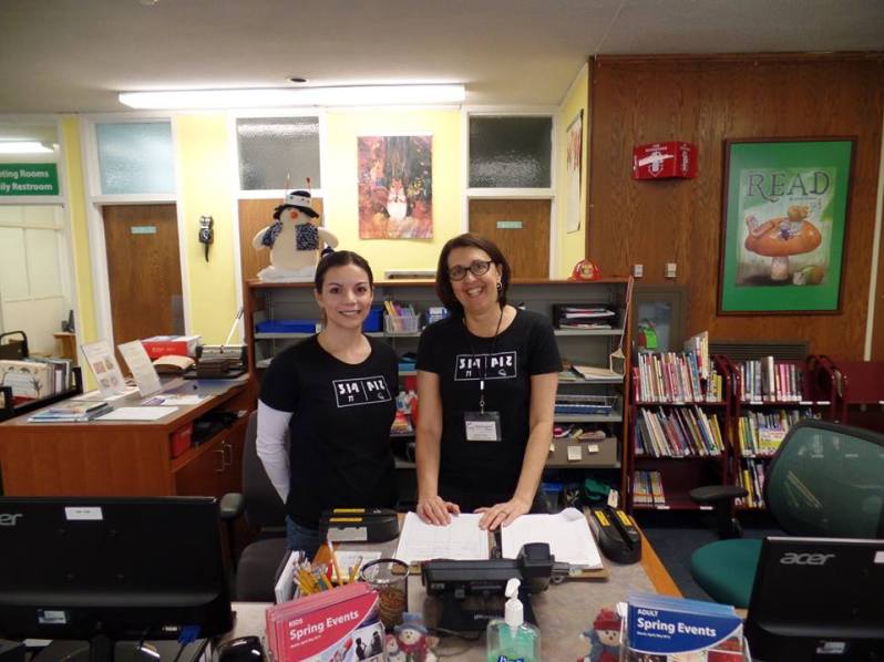 Children's Librarians Sonia and Barbara