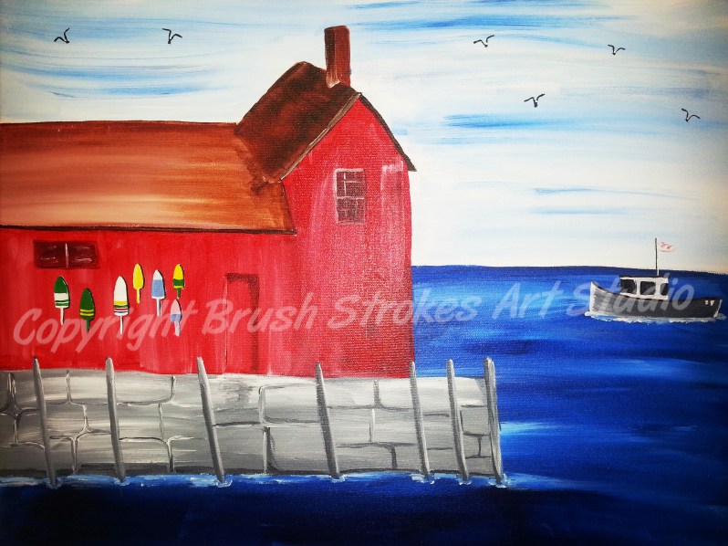 Paint 'Rockport' at Rocco's Restaurant & Bar