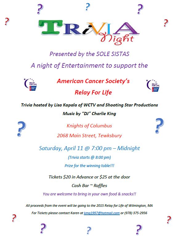 Sole Sistas - Trivia Night