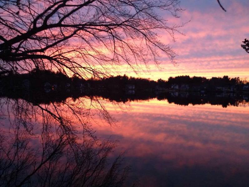 Sunset At Silver Lake (from by Anne Gilardi)
