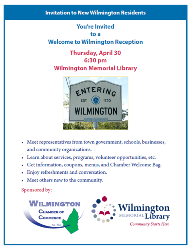 Welcome To Wilmington Reception