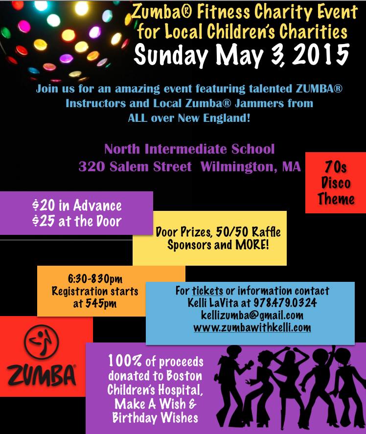 Zumba Fitness Charity Event For Local Children's Charities