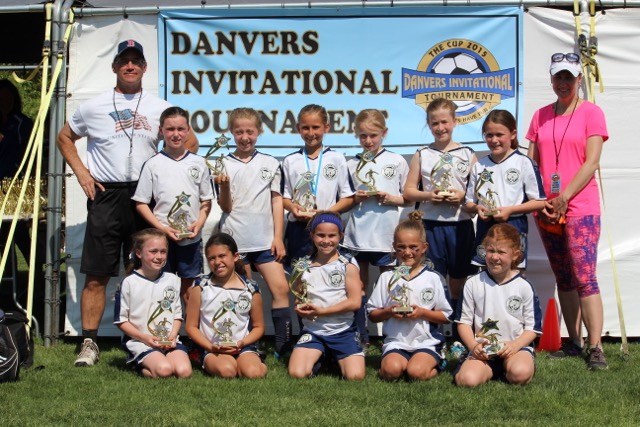 Wilmington's GU9-1 team attended the Danvers Invitational Tournament