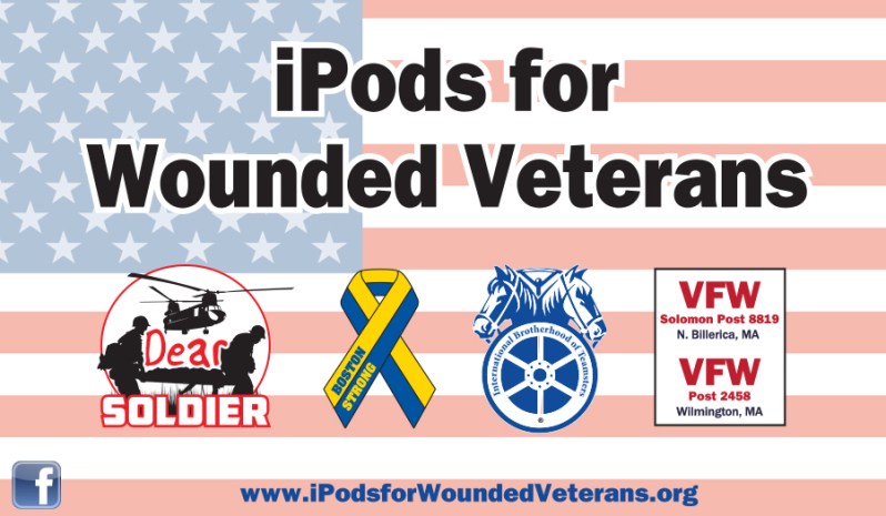 iPods for Wounded Veterans