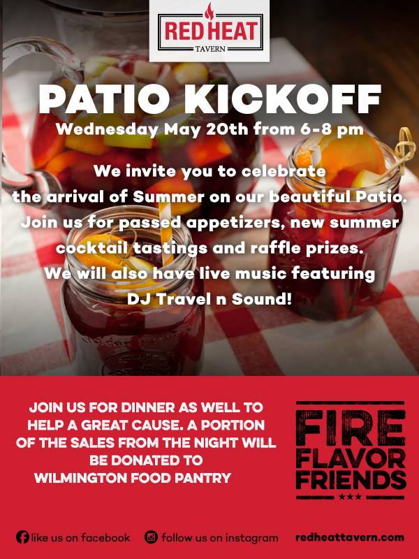 Red Heat Tavern Patio Kickoff