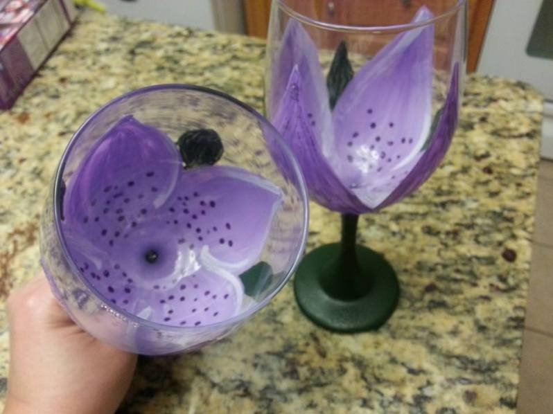 Paint Your Own Wine Glasses