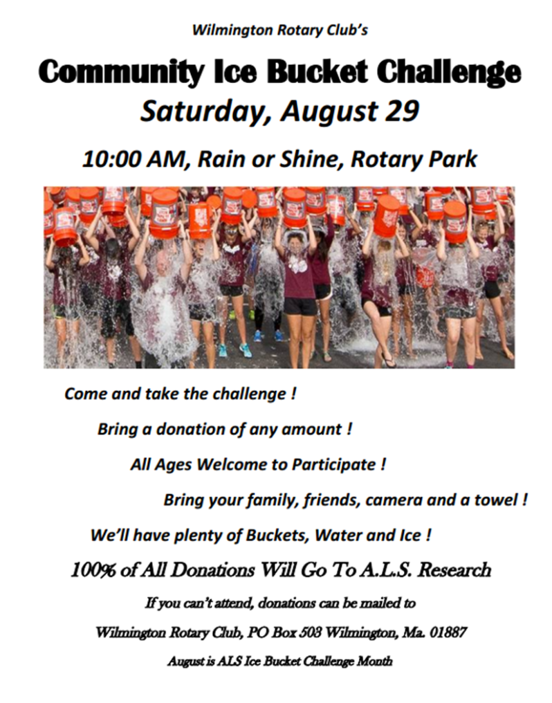 Wilmington Rotary Community Ice Bucket Challenge