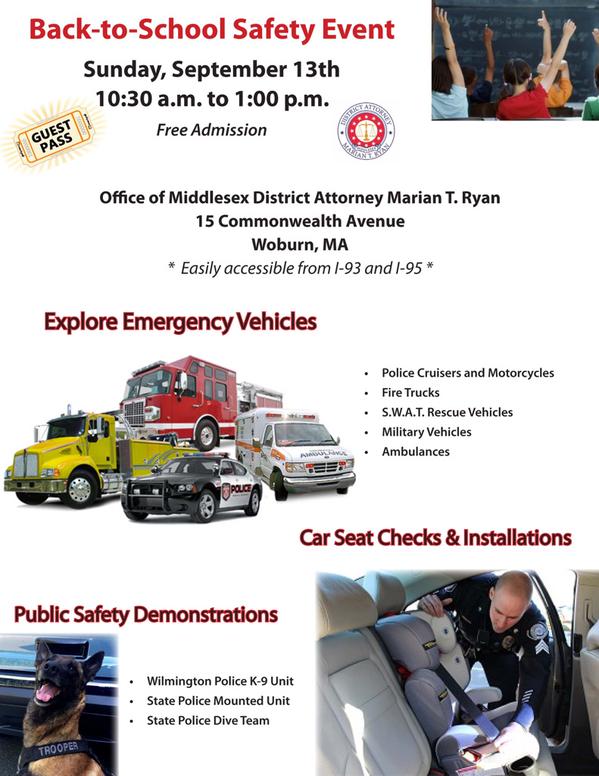 Back-To-School Safety Event