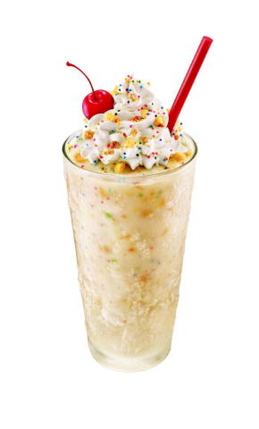 Vanilla Birthday Cake Shake (from businesswire)