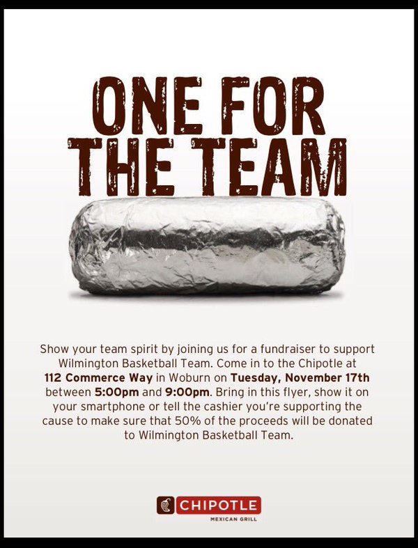 Chipotle Fundraiser