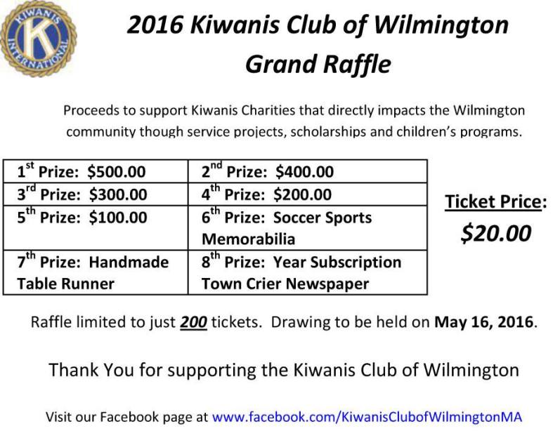 Kiwanis Club Raffle