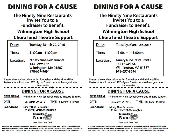 WHS CATS Dining For A Cause