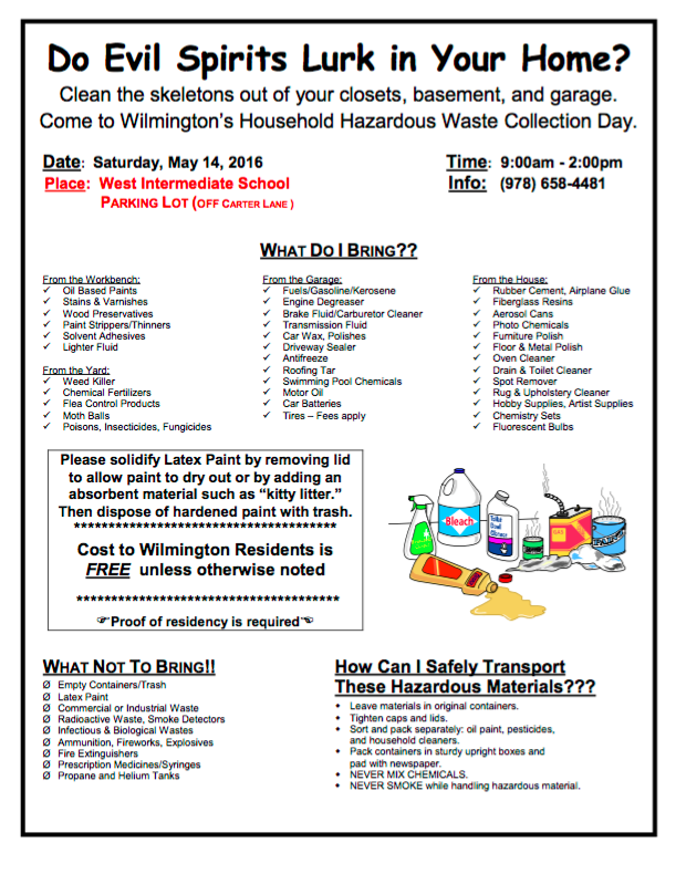 Household Hazardous Waste Collection Day
