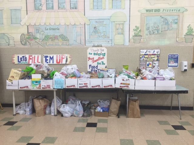 Shawsheen-West PAC Food Drive