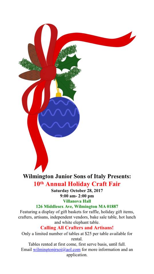 Wilmington Junior Sons of Italy Craft Fair (Large)