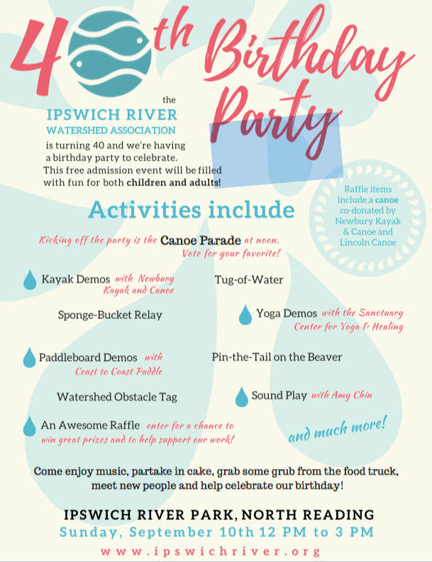Ipswich River 40th Birthday Party