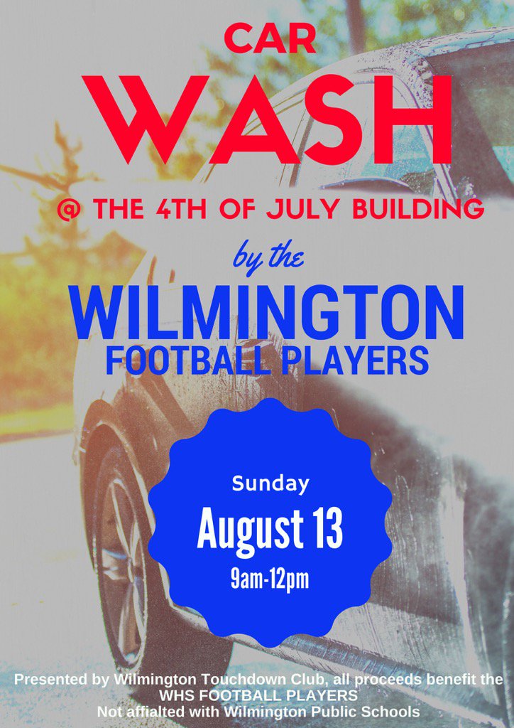 WHS Football Car Wash