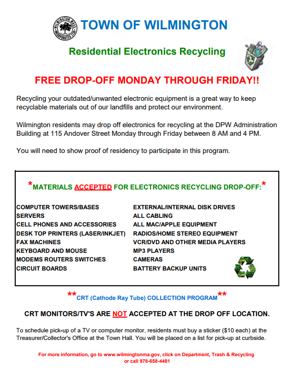 Residential Electronics Recycling