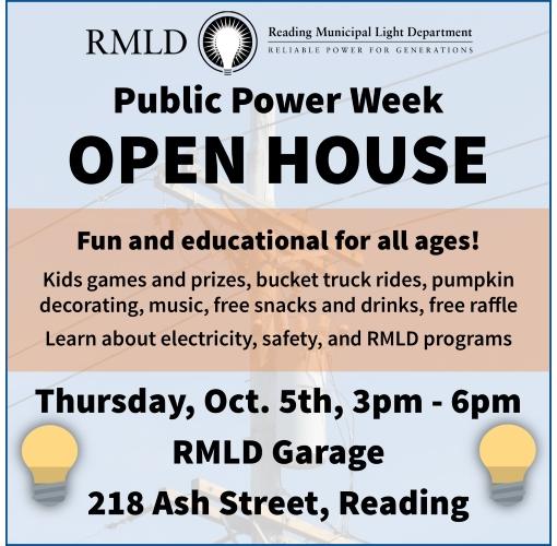 RMLD Public Power Week Open House