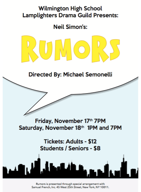 WHS Lamplighters Rumors Poster