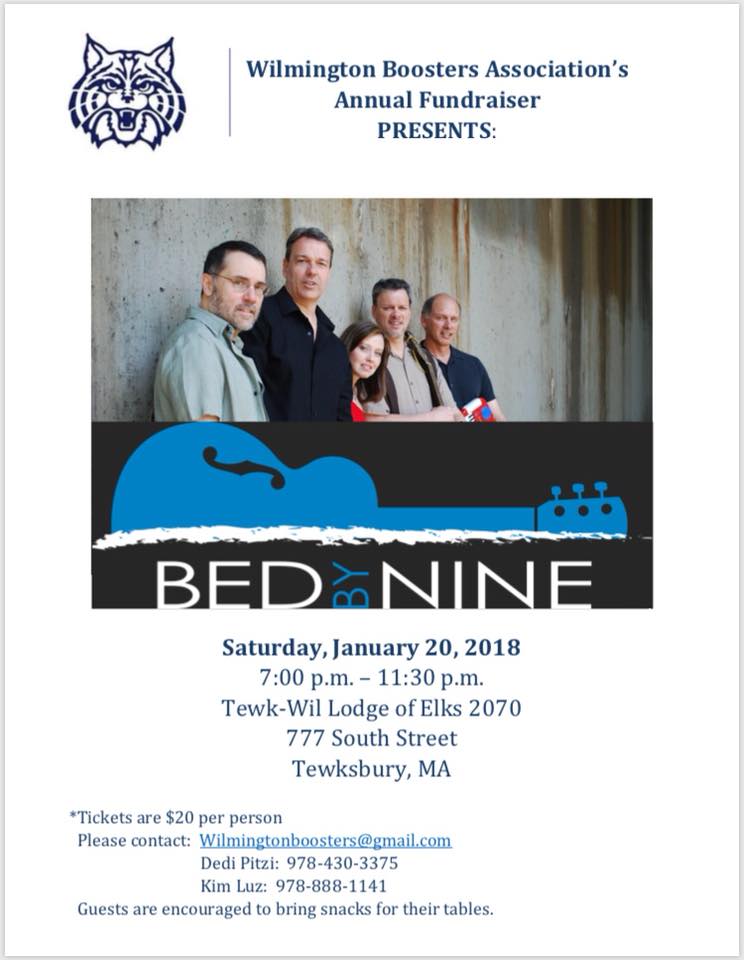 Boosters Fundraiser Bed By Nine