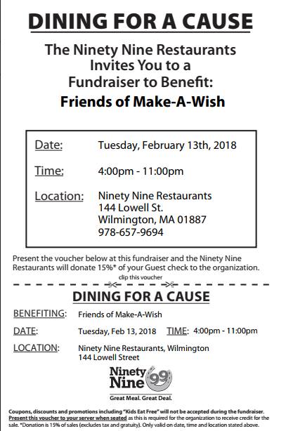Friends of Make A Wish Fundraiser