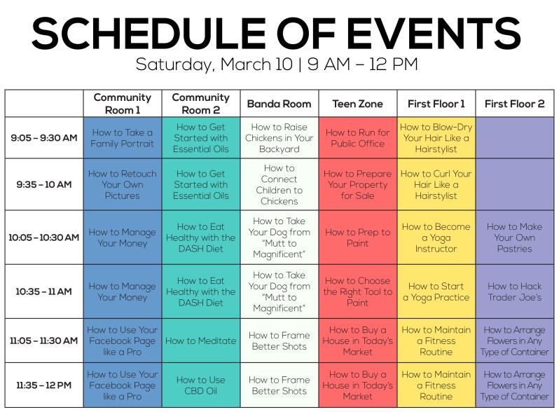 HowToFair_ScheduleofEvents