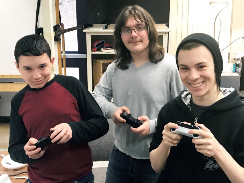 Shawsheen Tech Video Gaming Club members