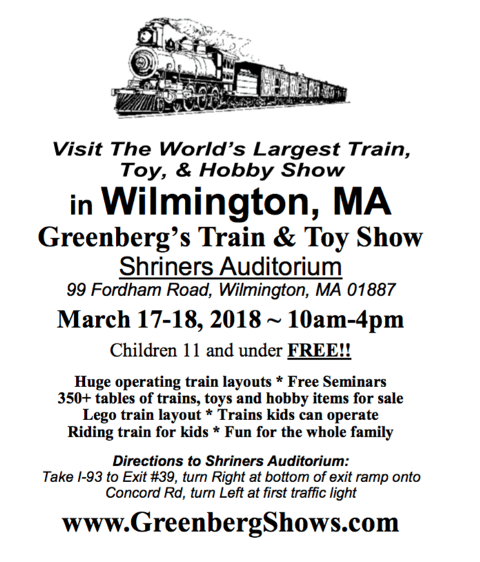 Greenberg's Train &amp; Toy Show