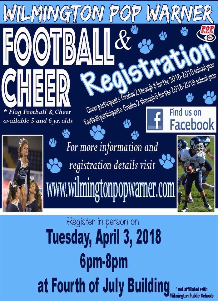 Pop Warner Registration