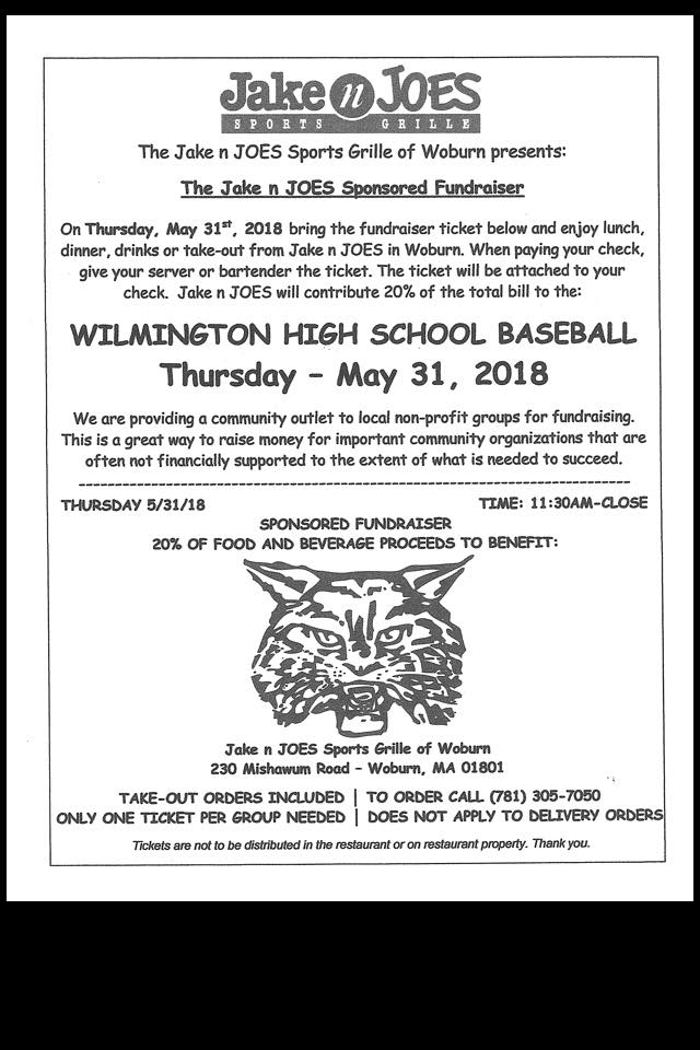 Jake 'N Joes Fundraiser