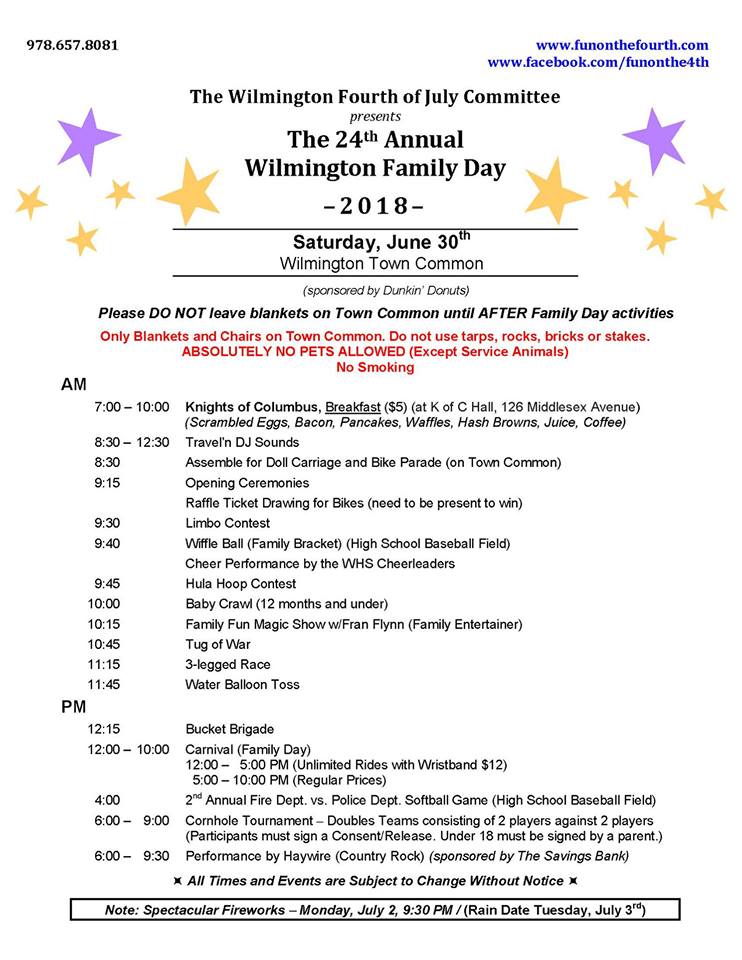 Wilmington Family Day 2018