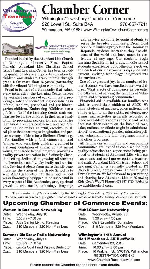 Chamber Corner Abundant Life