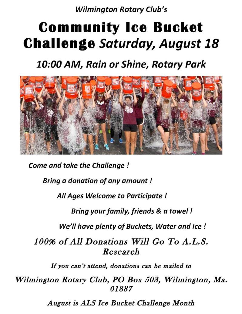 Rotary Club Ice Bucket Challenge