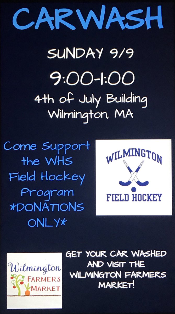 Field Hockey Car Wash