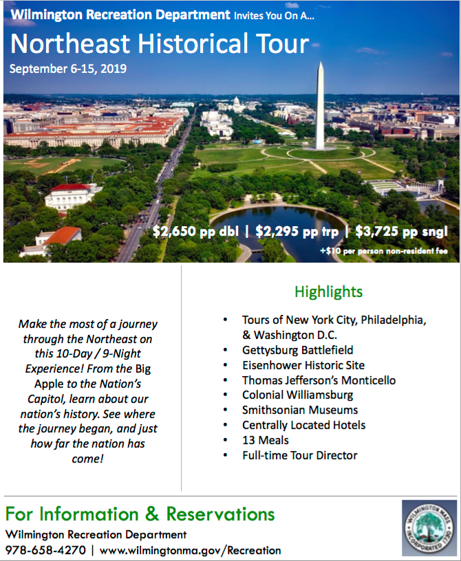 Northeast Historical Tour