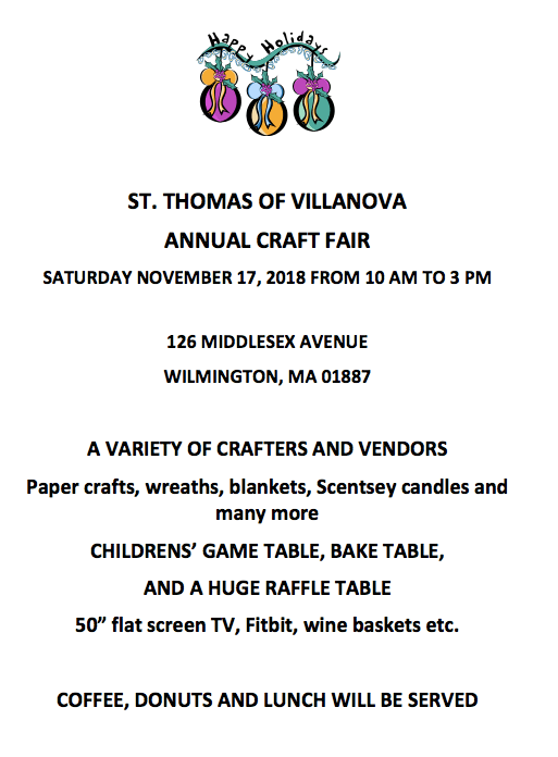 St. Thomas Craft Fair