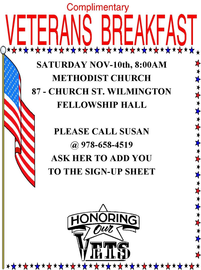 Veterans Breakfast