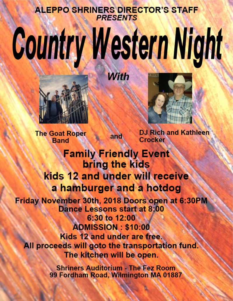 Country night Nov2018