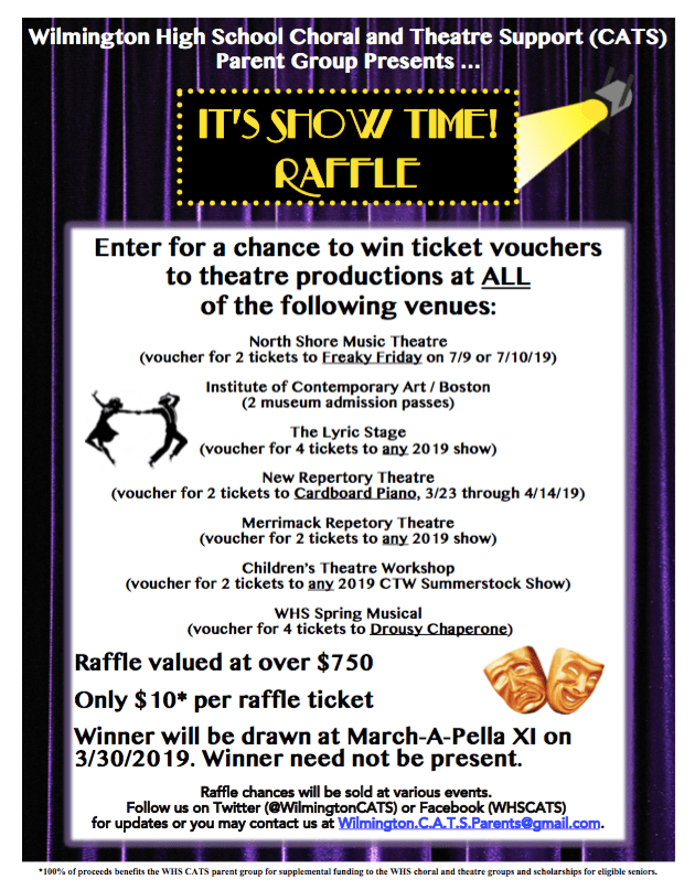 WHS CATS Show Time Raffle