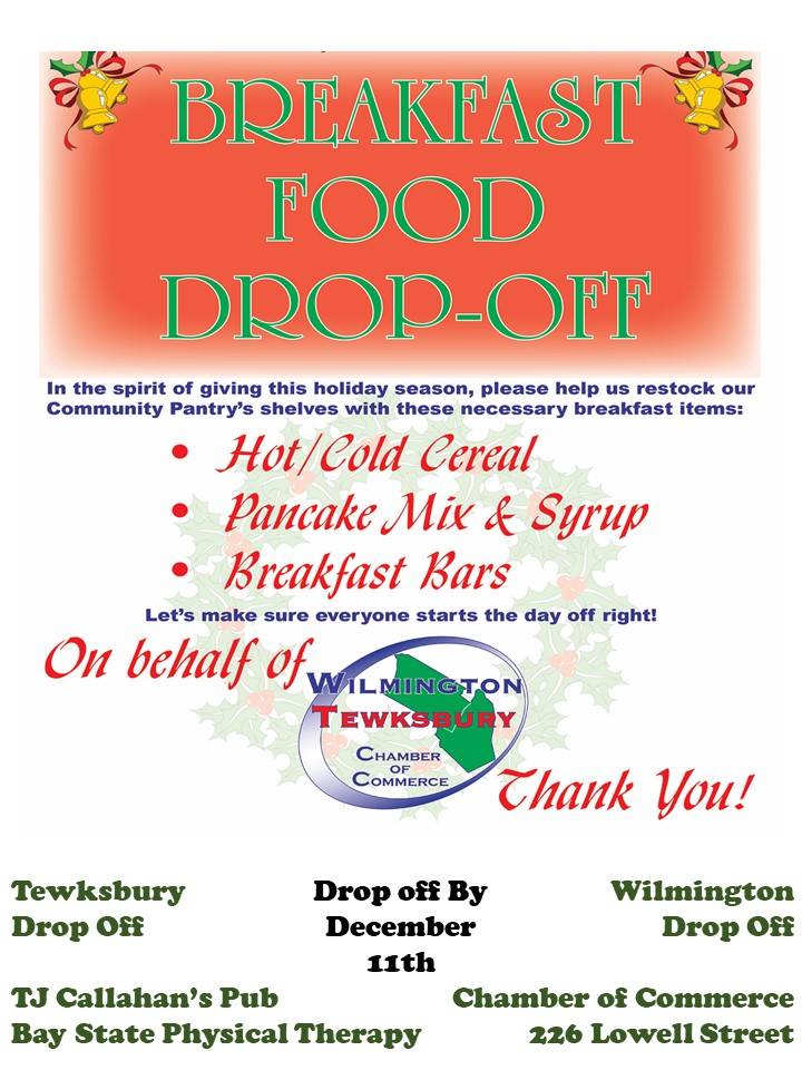 Breakfast Food Drop-Off