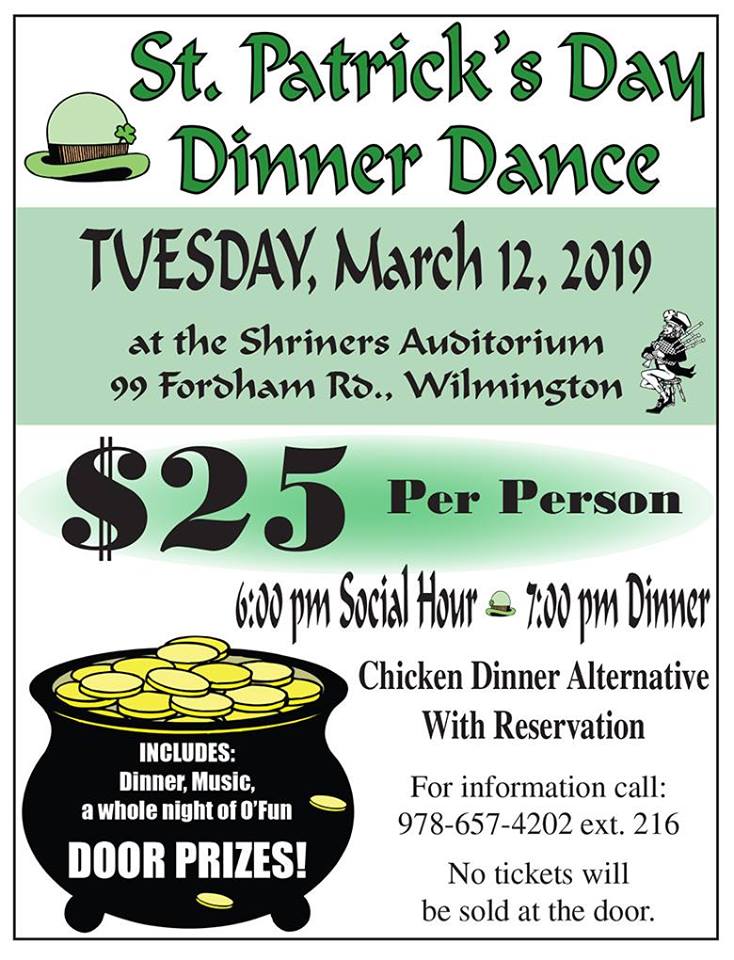 St. Patrick's Day Dinner Dance