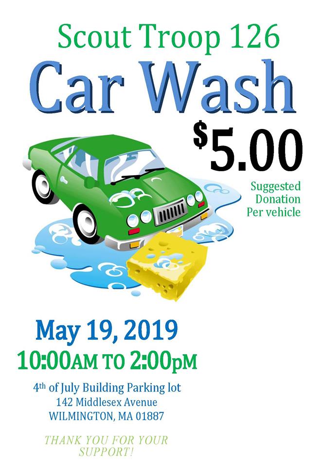 Car Wash Scout Troop