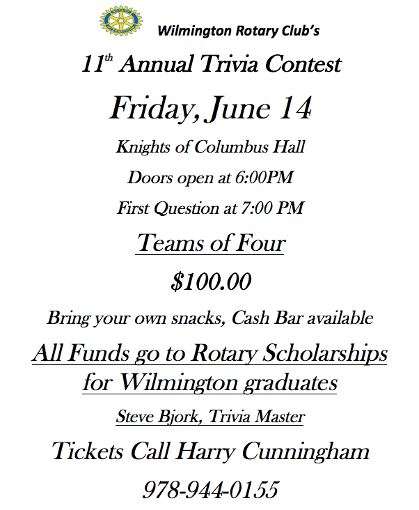 Wilmington Rotary Trivia Night