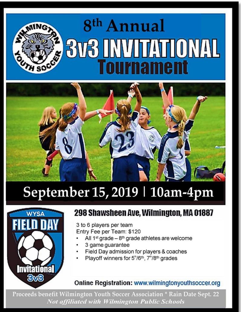 Wilmington Youth Soccer Field Day